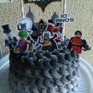 ARQUIVO SILHOUETTE TOPO DE BOLO BATMAN LEGO 02