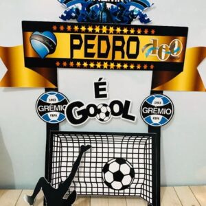Arquivo Silhouette Topo de Bolo Grêmio Futebol