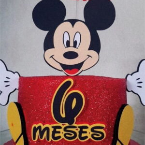Arquivo Silhouette Topo De Bolo Mickey Studio 03
