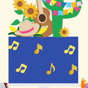 Arquivo Topo de Bolo Arraiá Festa Junina Sanfona #17419