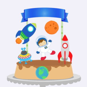 Arquivo Topo de Bolo - Astronauta