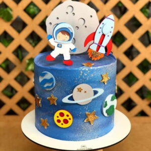 Arquivo Topo de Bolo Astronauta .studio