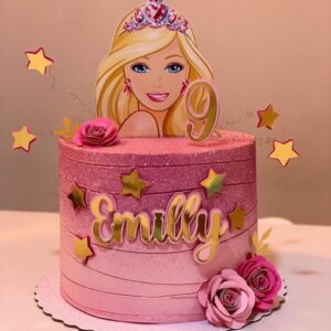 Arquivo Topo de Bolo- Barbie