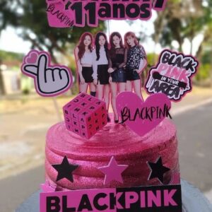 Arquivo Topo de Bolo Blackpink