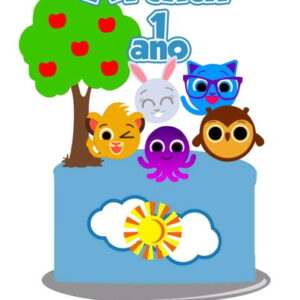 Arquivo topo de bolo bolofofos Camadas