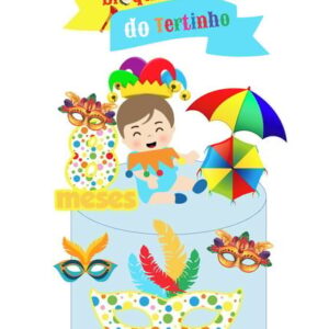 Arquivo Topo de Bolo Carnaval
