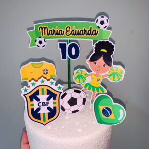 Arquivo Topo de Bolo Copa Menino e Menina Personalizo Digita