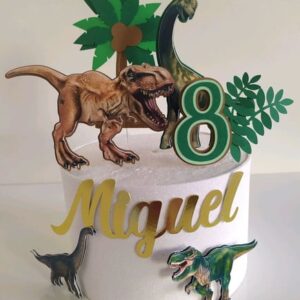 Arquivo topo de bolo dinossauro