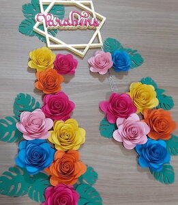 Arquivo Topo de Bolo Flores