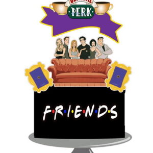Arquivo topo de bolo friends