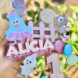 Arquivo Topo de Bolo - Galinha Pintadinha Candy