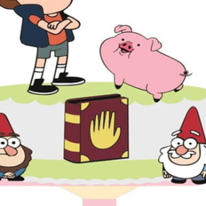 Arquivo Topo de Bolo Gravity Falls Studio