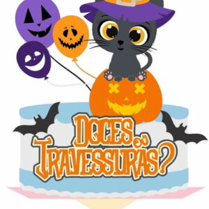 Arquivo Topo de Bolo - Halloween