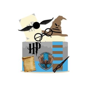Arquivo Topo de Bolo Harry Potter