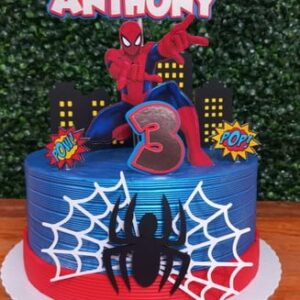 Arquivo Topo de Bolo Homem Aranha