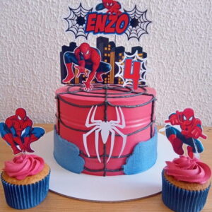 Arquivo topo de bolo - homem aranha