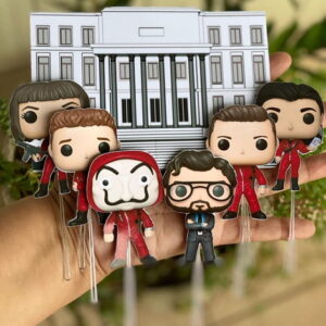 Arquivo Topo de Bolo - La Casa de Papel