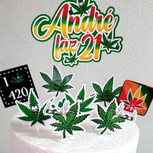 Arquivo Topo de Bolo Maconha