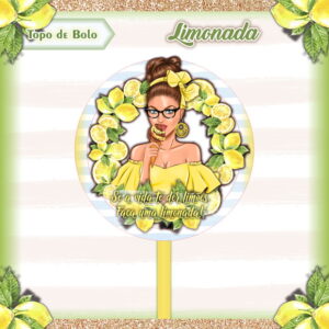 Arquivo Topo de Bolo -Limonada