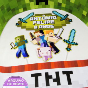 Arquivo Topo de Bolo - Minecraft