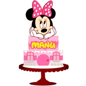 Arquivo Topo de Bolo - Minnie