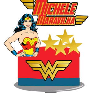 Arquivo topo de bolo mulher maravilha 2