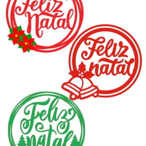 Arquivo topo de bolo Natal