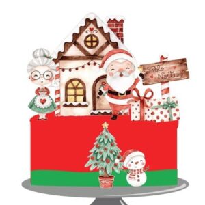 Arquivo topo de bolo Natal