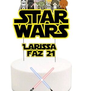 Arquivo topo de bolo Star Wars 2