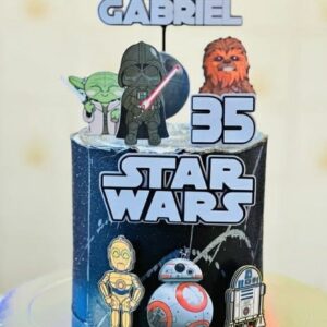 Arquivo Topo de Bolo Star Wars Cute Baby