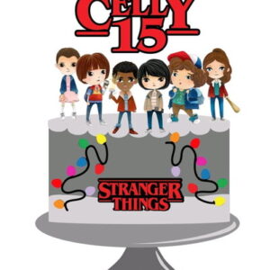 Arquivo topo de bolo stranger things