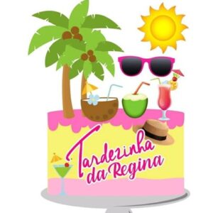 Arquivo topo de bolo tardezinha menina