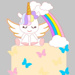 arquivo topo de bolo unicornio 1