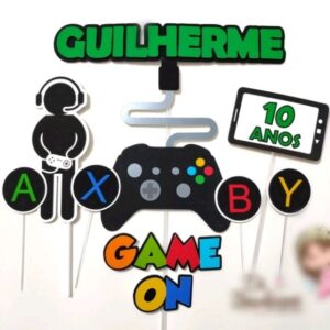 ARQUIVO TOPO DE BOLO VÍDEO GAME (#11230) STUDIO