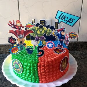 Arquivo Topo de Bolo Vingadores-07