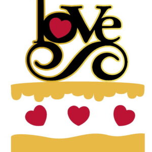 Arquivo topo de bolo love