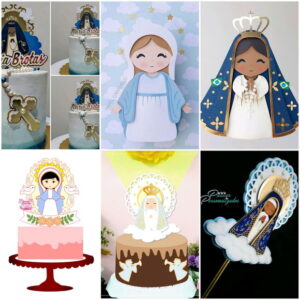 Arquivos de Corte Topo de Bolo - Nossa Senhora