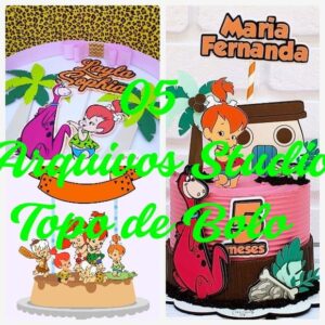 Arquivos de Corte Topo de Bolo - Pedrita