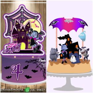 ARQUIVOS DE CORTE TOPO DE BOLO vampirina