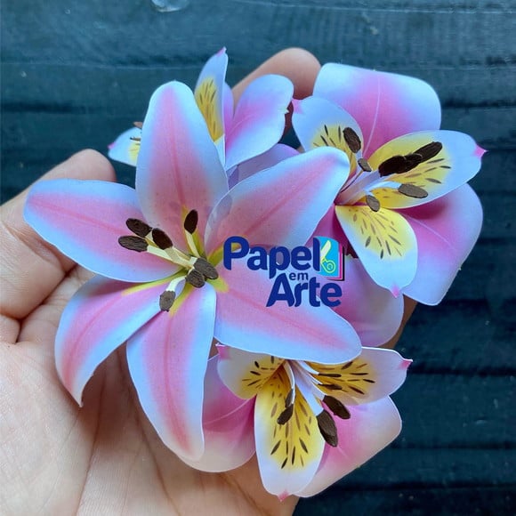 Arquivos de Cortes Flores Realistas / Combo com 4 Arquivos - Imagem 2