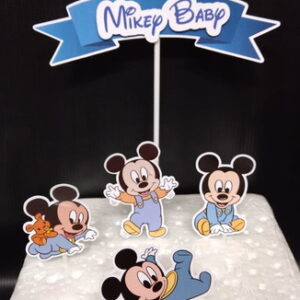 Arquivos Silhouette topo de bolo 67 Mickey Baby