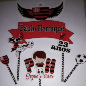 Arquivos Silhouette topo de bolo Flamengo 04