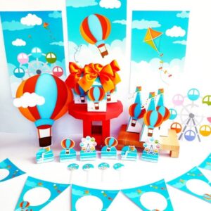 Balão Menino 7 -artes em Studio e pdf - 0104