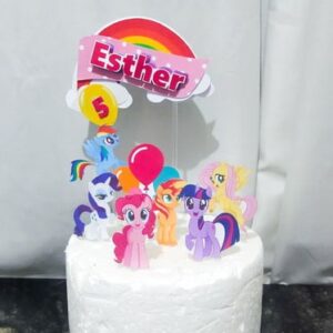 Cake Topper - My Little Pony (arquivo Digital)