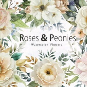 Clipar Kit Digital Floral Rose Nude/+20kits Grátis Cod:0611