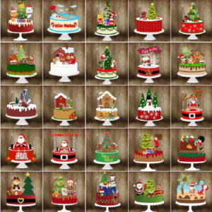 Combo Arquivo de Corte Topo Natal