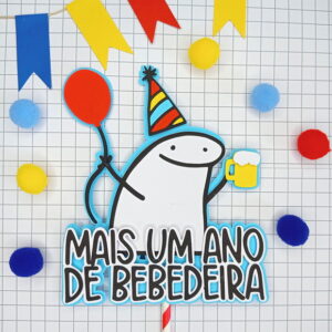 Flork 1-artes em Studio para Topo de Bolo 3007