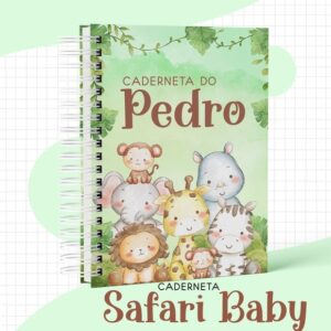 Arquivo Livro e Caderneta do Bebê Safari Baby
