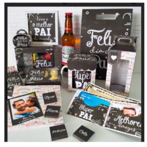 KIT CAIXA DIA DOS PAIS - ARQUIVO DE CORTE