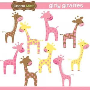 Kit digital girafinhas
